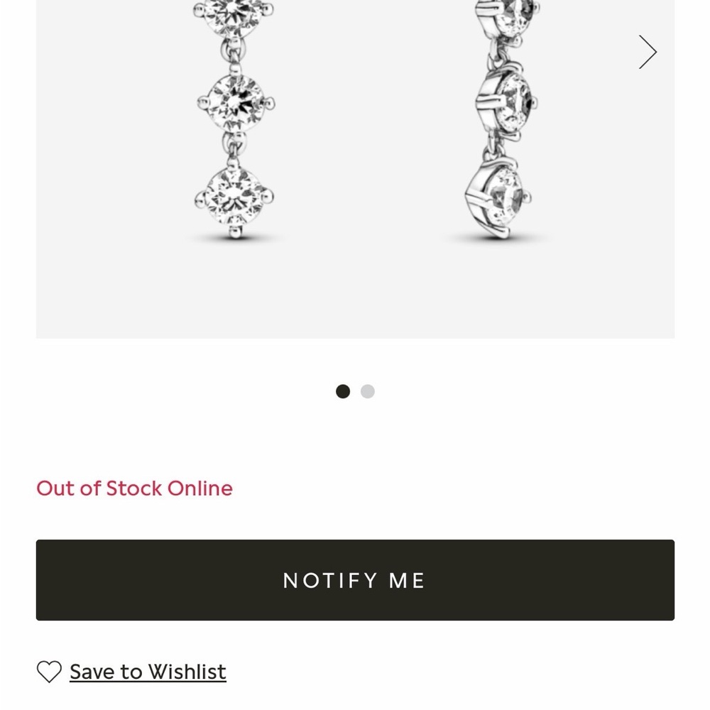 Dazzling Silver Crystal Earrings